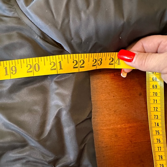 Hudson Jeans co NWT SZ SM Logo Varsity jacket in black /white color way - Picture 14 of 16